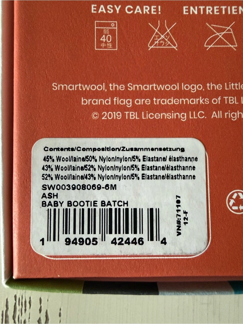 SmartWool Cozy Baby Booties • NWT • 0-6mo